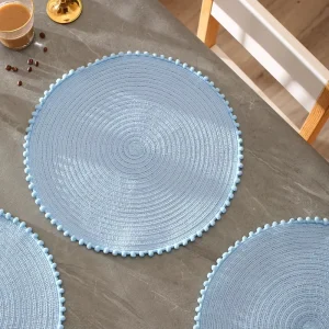 Modern Placemats Heat Resistant Table Place Mats Boho Table Mats for Party Banquet Wedding Anniversary Dining Table Decor