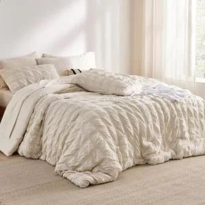 Modern Plaid Foam Gauze 7-Piece Bedding Set with Sheets Bedsheets Cushions & Pillowcases Eco-Friendly