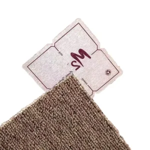 Modern Polypropylene Office Carpet Tiles Accessories 7.5cm 20 Piece Splicing Home Commercial Use Square Carpet Stickers Non Slip