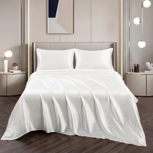 Modern Printed Dorm Room Comforter Cover Bed/Fitted Sheets Pillowcases Geometric White Grey Boys Bedding Set Single