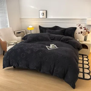 Modern Printed Polyester Cotton Duvet Cover Set Fashionable Printed Polyester Cotton Bed Sheet Set