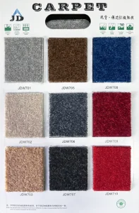 Modern Puzzle Polyester Commercial Wall Wall Carpet Anti Slip Stain Resistant Eco Friendly Machine Made Jacquard Solid Colors