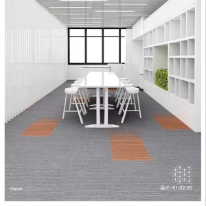 Modern Puzzle Tufted Anti-Static Anti-Slip Cushioned Fluffy Machine Made Floor Carpet Tile for Living Room Office Home