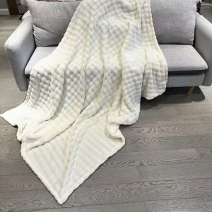 Modern Raschel Blanket Sofa Bed Throw