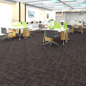 Modern Removable PP Fireproof Cushioned Thick Office and Home Carpet Tiles Self Adhesive Floor Tiles