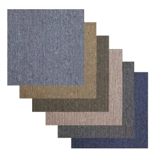 Modern Reversible Home Commercial Office Modular Carpet Tiles Solid Color PP Polypropylene Material Loop Pile Design for Prayer