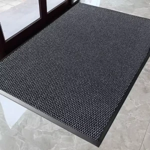 Modern Rubber Cushioned Anti Slip Wear-Resistant Washable Tufted PET Friendly Foot Pads Solid Color Indoor Outdoor