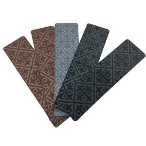 Modern Self-Adhesive Non-Slip TPR & Polyester Stair Step Pads Washable & Cushioned Reusable Door Mats