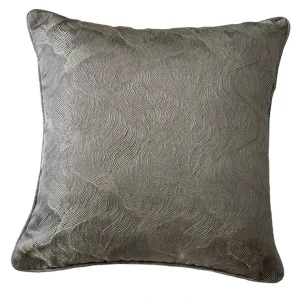 Modern Shinny Art Design Metallic Jacquard Cushion Cover Luxury Piped Edge Throw Pillow Case for Sofa Hotel Home Decor