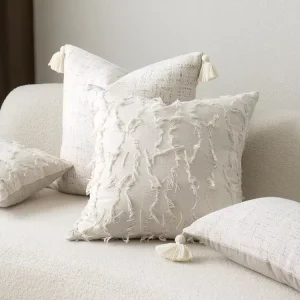 Modern Simple Light Luxury Solid Color Pillow for Hotel Showroom Bedroom Home Decorative Throw Pillow Cushion Cover