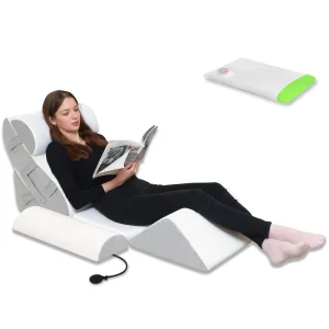 Modern Six Piece Reading Cushion Set Cervical Spine Sleep Leg Pillow Decompression Design for Living Room Storage Bags