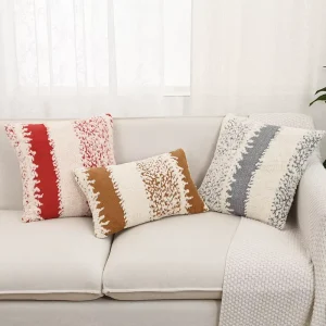 Modern Soft Eco-Friendly Polyester Square Throw Pillow Cover Solid Pattern Customizable for Living Room Sofa or Hotel Use