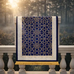 Modern Soft Flannel Non Slip Travel Islamic Prayer Rug