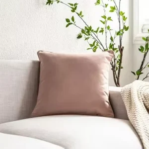 Modern Square Waist Support Embossed Velvet Throw Pillow Home Decor 45x45cm Cushion Cover Decorative for Office Home Hotel