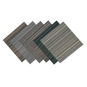 Modern Style Carpet Tiles Fireproof 50*50CM Carpet Tiles
