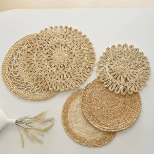 Modern Style Heat Resistant Placemat for Table Decor and Protection