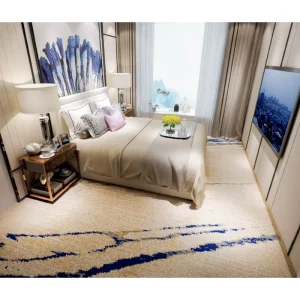Modern Style Manufacture Custom Made Hotel Bedroom Floor Carpets Wall to Wall Carpets