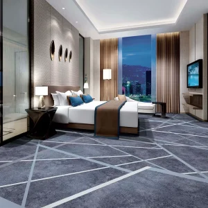 Modern Style Nylon Wall to Wall Carpet for Commercial Cinema Casino Carpet Printed