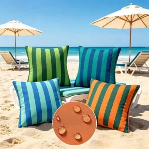 Modern Style Outdoor Cushion Suitable for All Seasons Summer Waterproof Pillow Cover Nordic Style Cross-Border Cushion