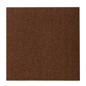 Modern Style Self Adhesive Striped Office Carpet Tiles Waterproof Polyester Washable Cushioned for Movie Houses or Door Mats