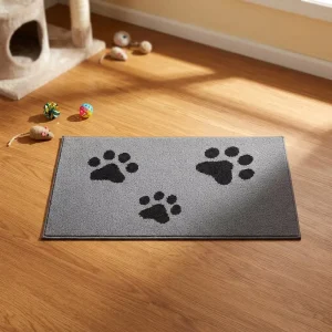 Modern Style Super Absorbent Floor Mat Dirt Trapper Door Mat for Wet Shoes and Paws Cushioned House Mats