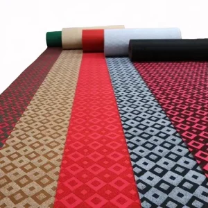 Modern Style Wall to Wall 3D Carpet Polyester Double Jacquard Carpet for Living Room Aisle Runner Rug Floor