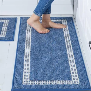 Modern Super Absorbent Non Slip Kitchen Rugs & Mats Washable PET Friendly Stain Resistant for Sink Use