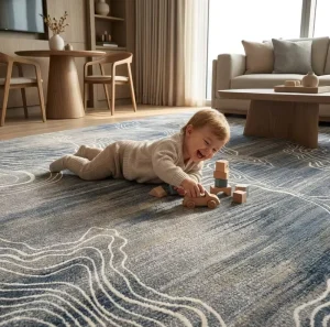 Modern Tufted Jacquard Eco Friendly Washable Non Slip Stain Resistant Carpet Polyester Nylon Material Customized Pattern Hotel