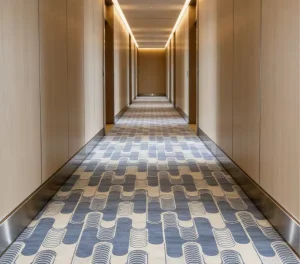 Modern Tufted Jacquard Washable Eco friendly Polyester Nylon Anti Slip Carpet Home Machine Made 5 Star Hotel Lobby Wall Wall