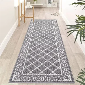 Modern Tufted Machine Washable Non-Slip Water Absorbent Longer Entryway & Kitchen Runner Rugs Floor Mat