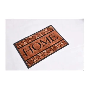 Modern Washable Cushioned Printed Door Mat Non Slip PVC Backing for Indoor Outdoor Use at Home
