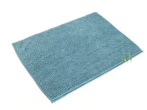 Modern Washable Non slip Bath Mat Soft Absorbent Water Microfiber Bath Mat Bath Rug