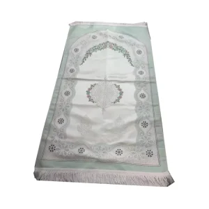 Modern Washable Polyester Prayer Mat Cushioned Area Rug for Exercise Camping Living Room Hotel Hallway Use