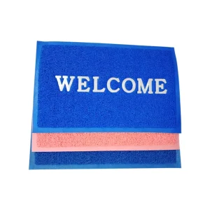 Modern Waterproof Anti Slip Outdoor Entrance Welcome Doormat PVC Coil Door Mat