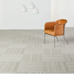 Modern Waterproof Sound Absorbing Non Slip Easy to Clean PVC Carpet Tiles for Home Office & Hotel Use