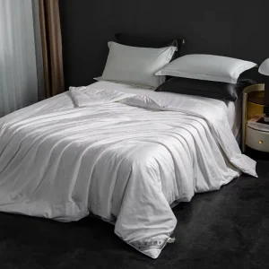 Modern Woven Satin Cotton Silk Jacquard Quality Duvet Comforter Set 300tc Thread Count All Season Bedding for Girls Boys Family