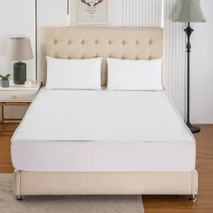 Modern Woven Silver Anti Radiation Grounding Earthing Throw Blanket for Queen Bed Airplane Use
