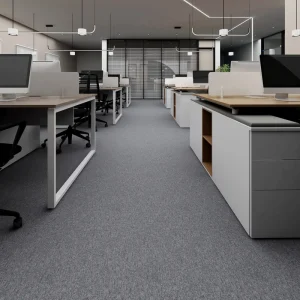 Modular Carpet Tile 50×50 Modern Style Solid Color Commercial Carpet Tiles Polypropylene Bitumen Square Carpet Tiles