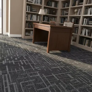 Modular Carpet Tiles for Family Room Soft Comfortable Soundproof Non Slip Home Daily Use
