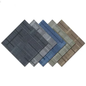 Modular Commercial Office PP 50 X 50 Carpet Suppliers Modern Designed Commercial PVC Backing Carpet Tiles
