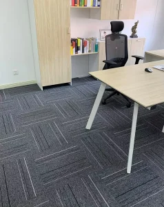 Modular Square Carpet Tiles Interlocking Commercial Office Floor Carpet Tiles