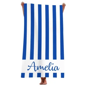 Monogram Quick drying Sand Beach Towels Summer Vacation Beach Towels Custom Design
