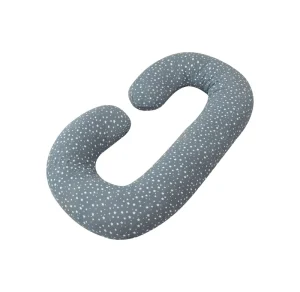 Moonlight Manufacturer Supply Full Body C Shaped Pregnancy Soft Jersey Fabric Pillow for Women