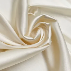 Mulberry Silk Charmeuse Fabric Plain Dyed Woven Eco Friendly Peacock Blue 100% Pure Silk for Silk Pillowcase