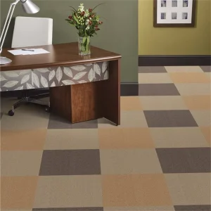 Multi Color Optional Eco Friendly Durable Square Carpet Tile Mat for Home & Commercial Use in Clubs Lounges Venues