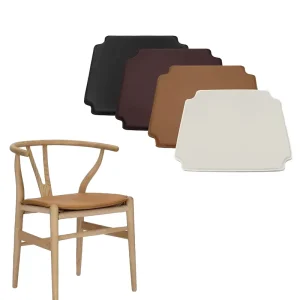 Multi-Color PU Foam Dining Chair Cushion Indoor Outdoor Lumbar Pillows & Seat Cushions for Wishbone and Y Chair