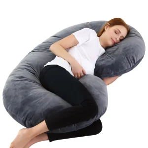 Multi Color Pregnant Women Side Sleeping C Shape Pillow Pregnancy Pillow for Maternity