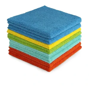 Multi Color Selectable Microfiber Kitchen Cleaning Towel
