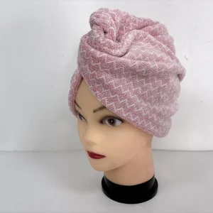 Multi Color Women Spa Beauty Salon Elastic Large Barber Soft Quick Dry Turban Towel Microfiber Drying Hair Towels Wrap