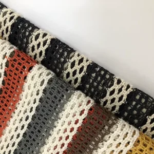 Multi Color Woven Fabric Roll Fabric Textiles Weft Knitted Custom Colorful Design Nylon Jacquard Fabric for Beach